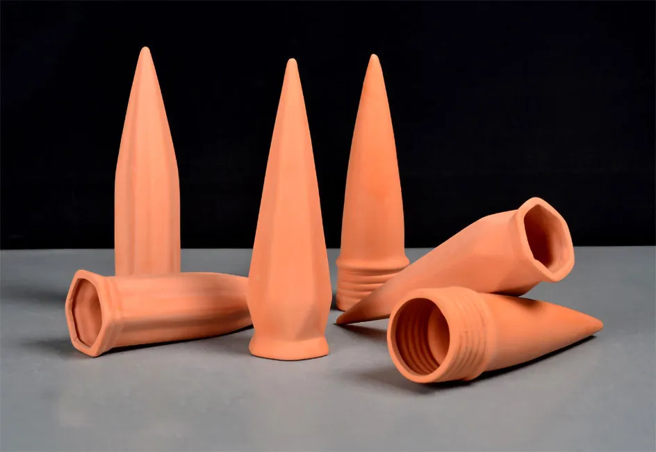 6 Pack Terracotta Slow Release Plant Watering Spikes