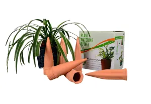 6 Pack Terracotta Slow Release Plant Watering Spikes