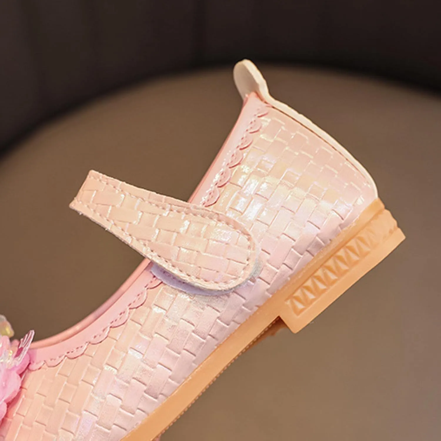 Baby Girl Moccasins Princess Sparkly Mary Jane Leather Loafers School Uniform Wedding Mary Jane Ideal Walking Shoes