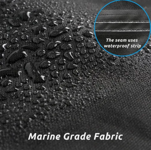Boat Cover Heavy Duty 12-14ft Trailerable Marine 420D Waterproof UV Protector AU
