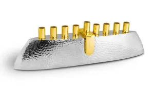Boat Menorah Hammred
