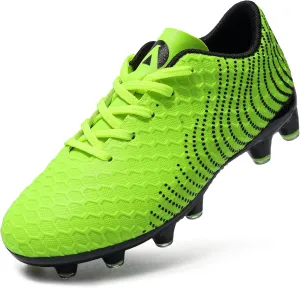 Boys Girls Soccer Cleats Kids Youth Firm Groud Soccer Shoes Athletic Outdoor Trainning Football Shoes Cleats