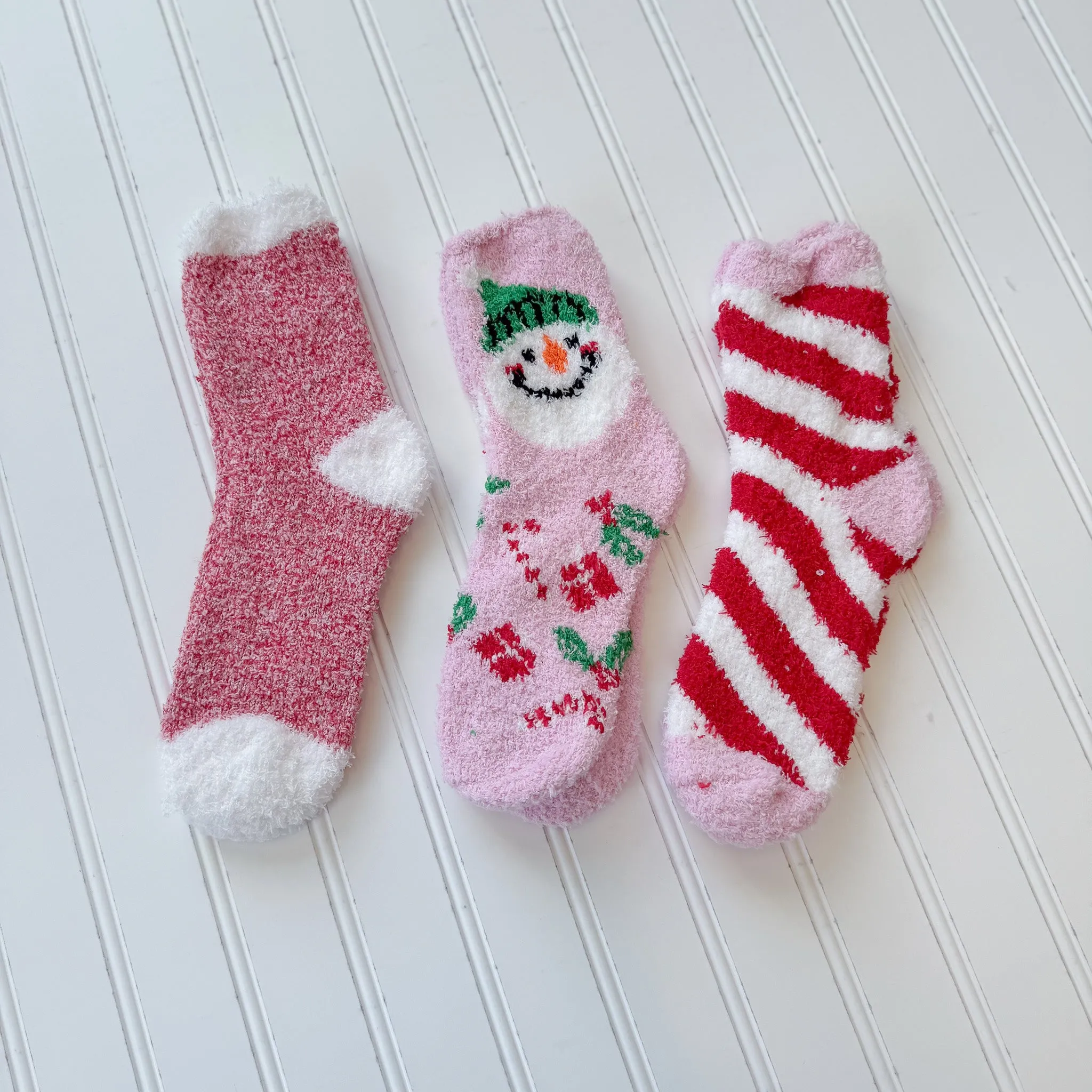 Christmas 3 Pack Butter Socks