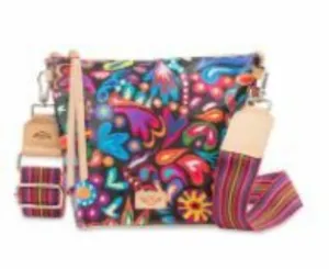 Consuela Sophie Black Swirly Wedge 6071