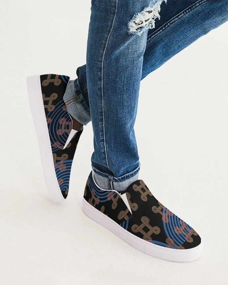 Continuous Peace Men's Slip-On Canvas Shoe