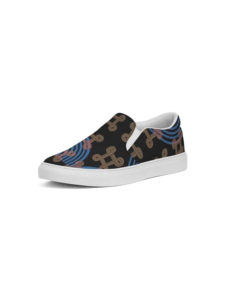 Continuous Peace Men's Slip-On Canvas Shoe