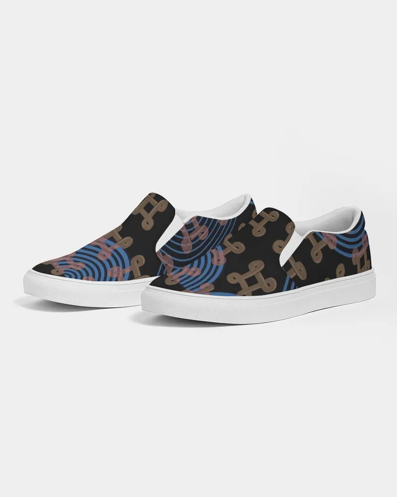 Continuous Peace Men's Slip-On Canvas Shoe