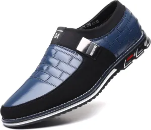COSIDRAM Mens Casual Shoes Sneakers Loafers Comfort Walking Shoes for Male Business Work Office Dress