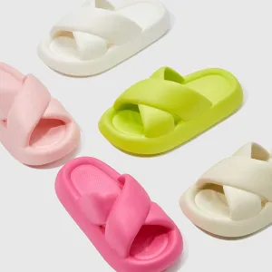 Criss Cross Summer Slippers for Women