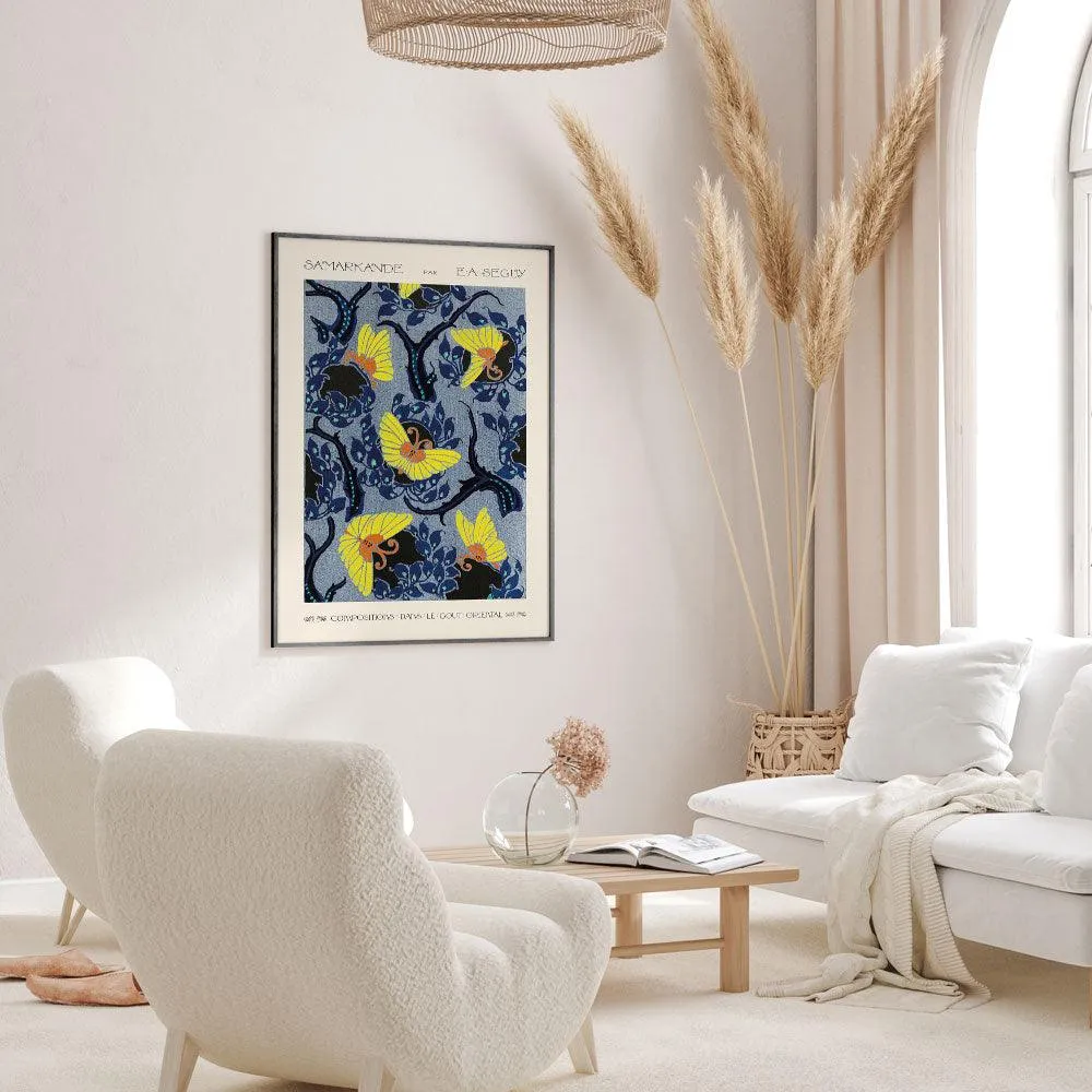 Emile-Alain Séguy - Butterfly Art Nouveau
