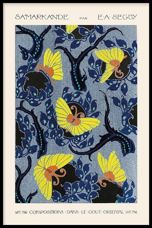 Emile-Alain Séguy - Butterfly Art Nouveau