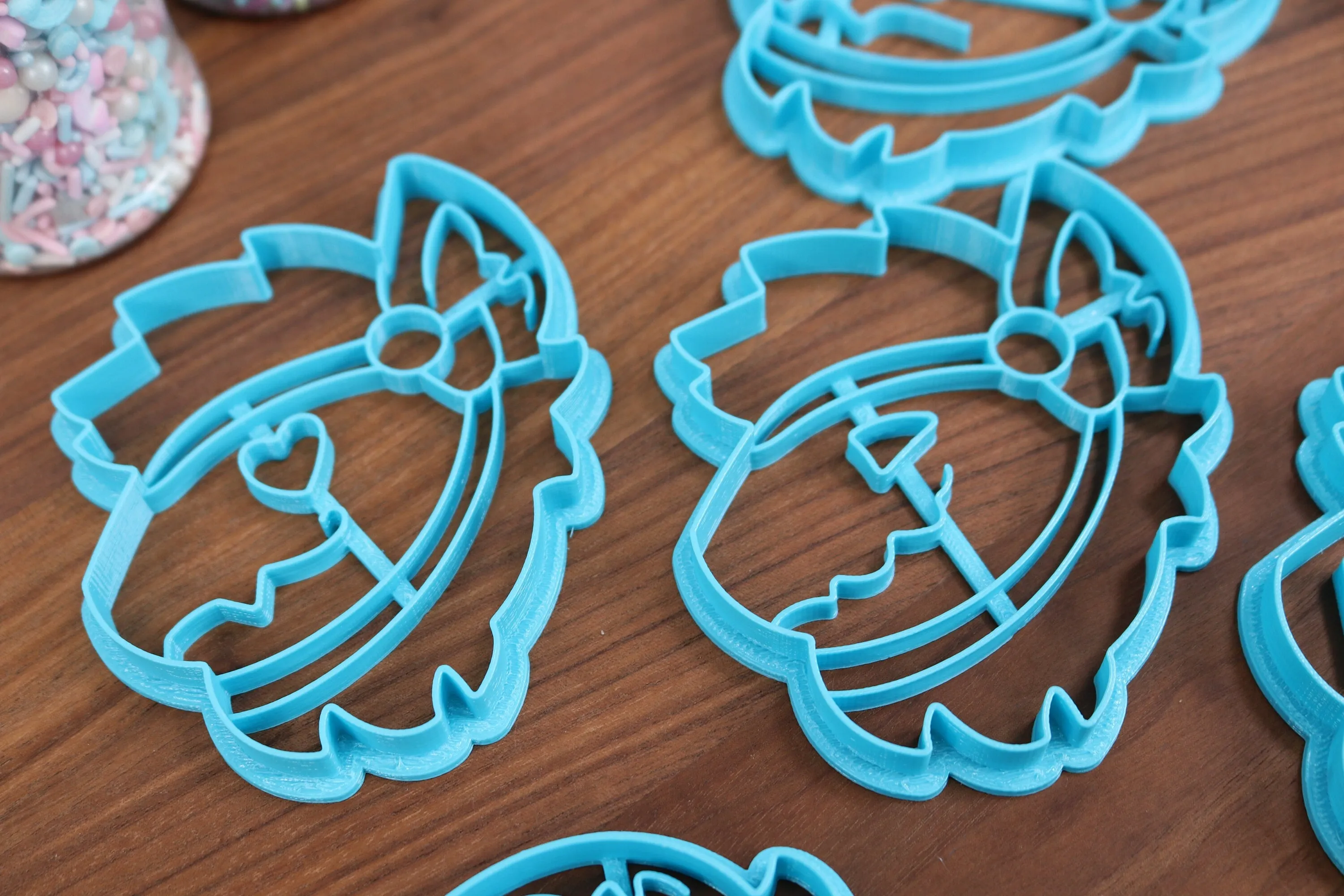 Furry Protogens Cookie Cutters - Protogen Emotions - Annoyed, Charged, Confused, Love, Smiling