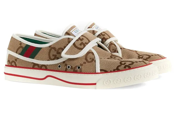 GUCCI Tennis 1977 Shoes 'Beige White'