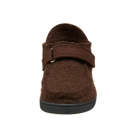 Haflinger Flynn Slip On Bootie (Women) - Chocolate