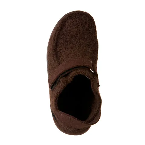Haflinger Flynn Slip On Bootie (Women) - Chocolate