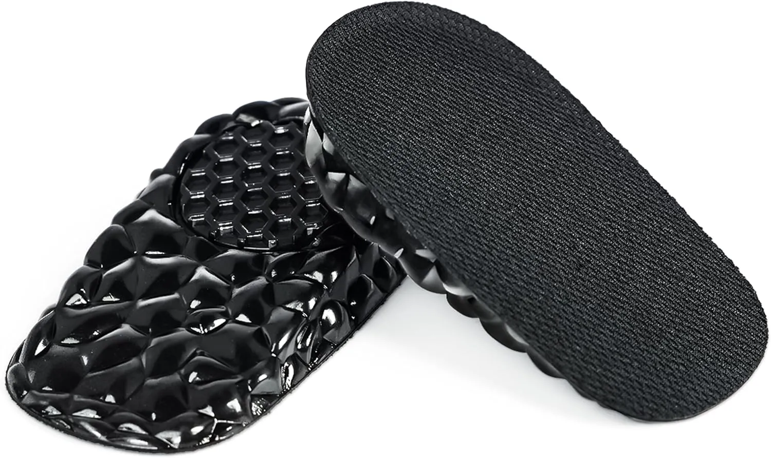 Height Increase Insoles, 0.6'' Taller Cushion, Heel Lift Shoes Inserts, Leg Length Discrepancy for Men and Women (Small - 0.6'' Height)