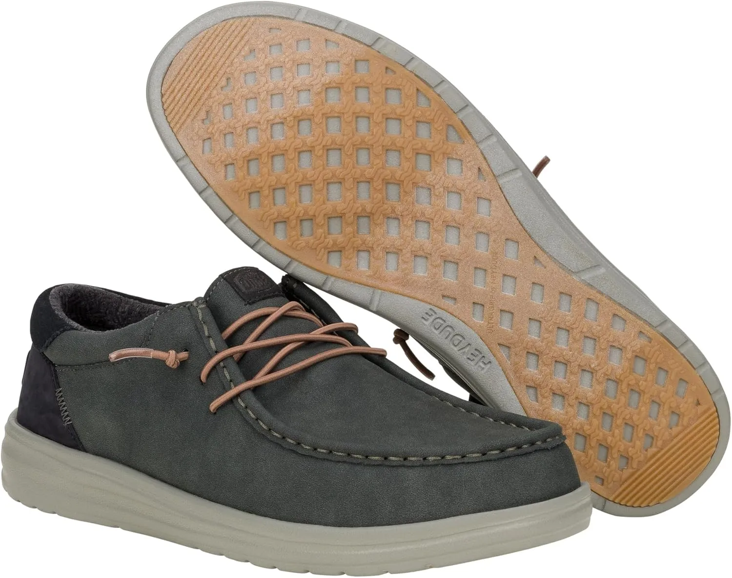 Hey Dude Men's Paul | Mens Shoes | Men's Lace Up Loafers | Comfortable & Light-Weight