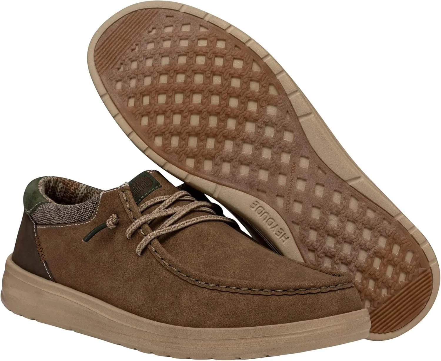 Hey Dude Men's Paul | Mens Shoes | Men's Lace Up Loafers | Comfortable & Light-Weight