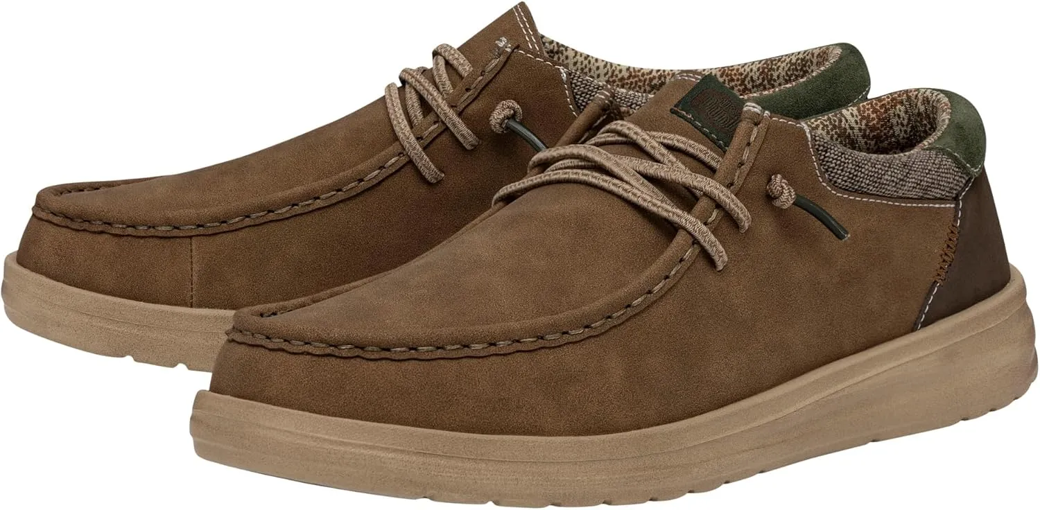 Hey Dude Men's Paul | Mens Shoes | Men's Lace Up Loafers | Comfortable & Light-Weight