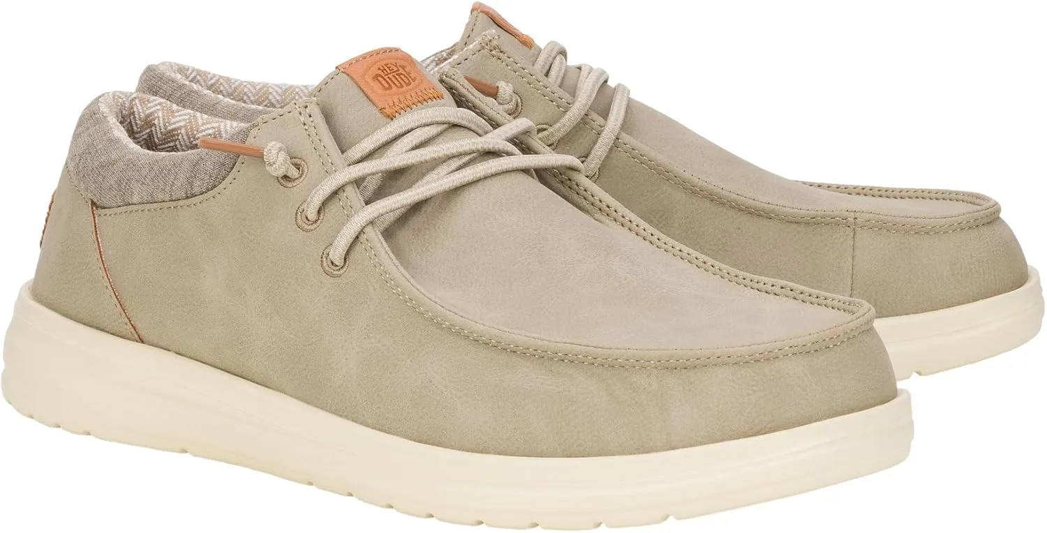 Hey Dude Men's Paul | Mens Shoes | Men's Lace Up Loafers | Comfortable & Light-Weight