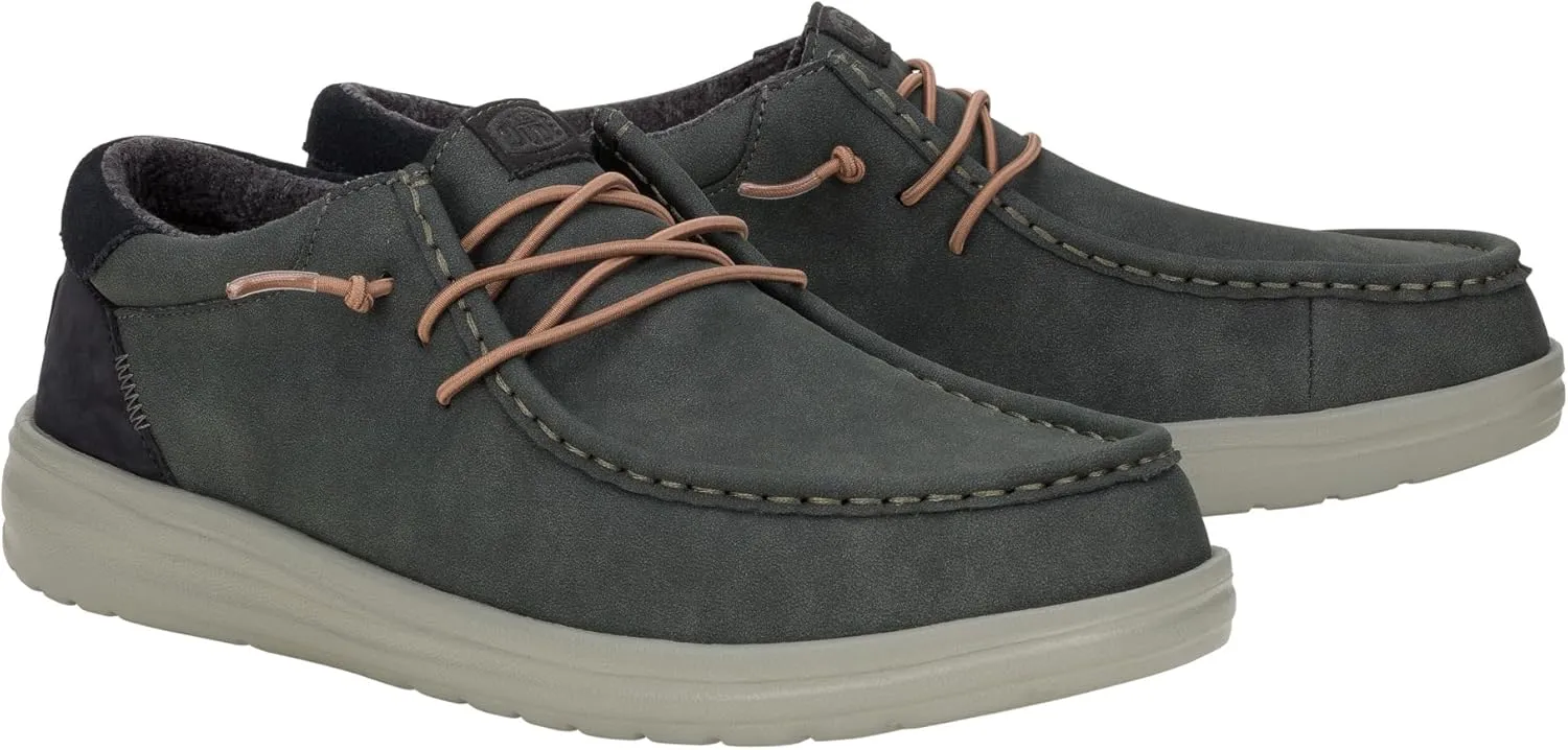 Hey Dude Men's Paul | Mens Shoes | Men's Lace Up Loafers | Comfortable & Light-Weight