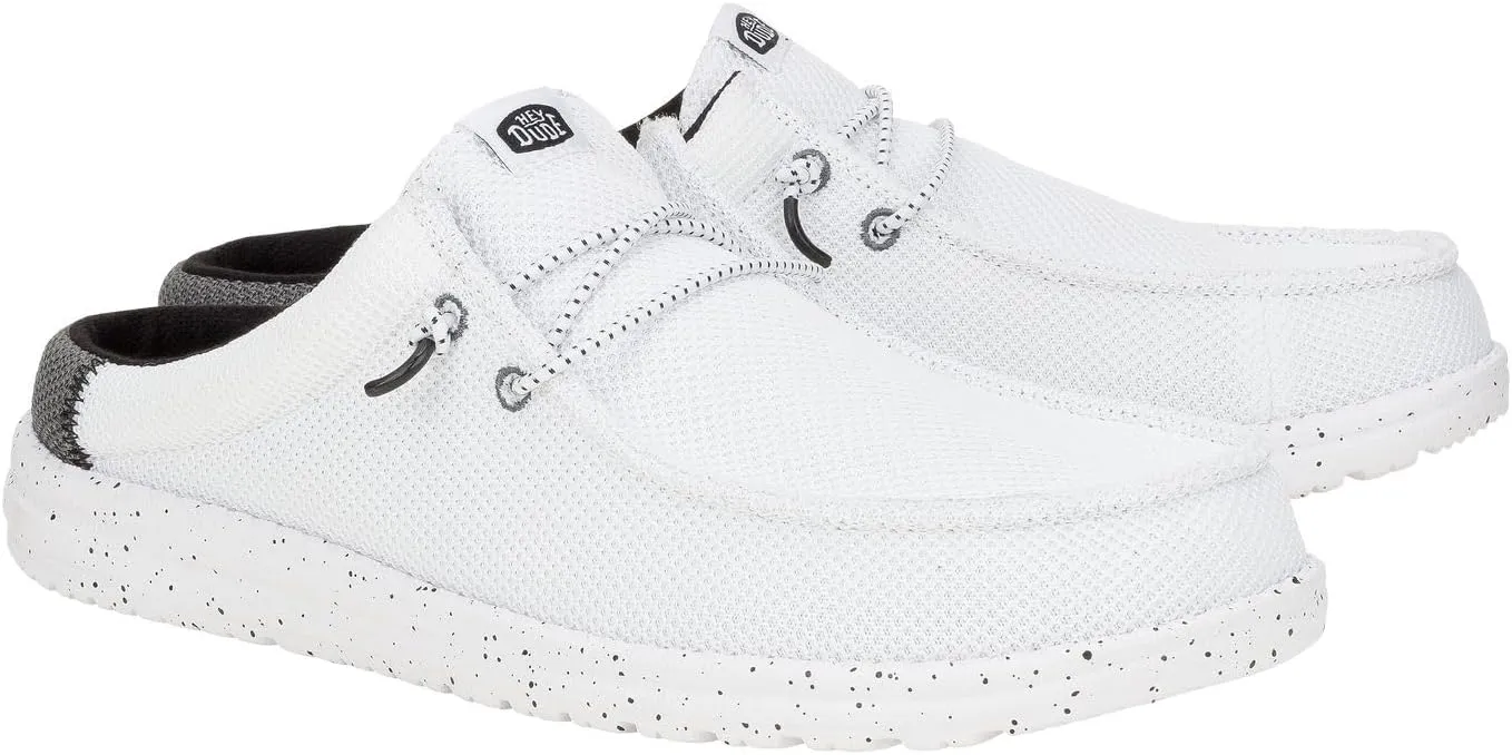 Hey Dude Men's Wally Slip Varsity, Mens Shoes, Men's Slip-on Loafers, Comfortable & Light-Weight