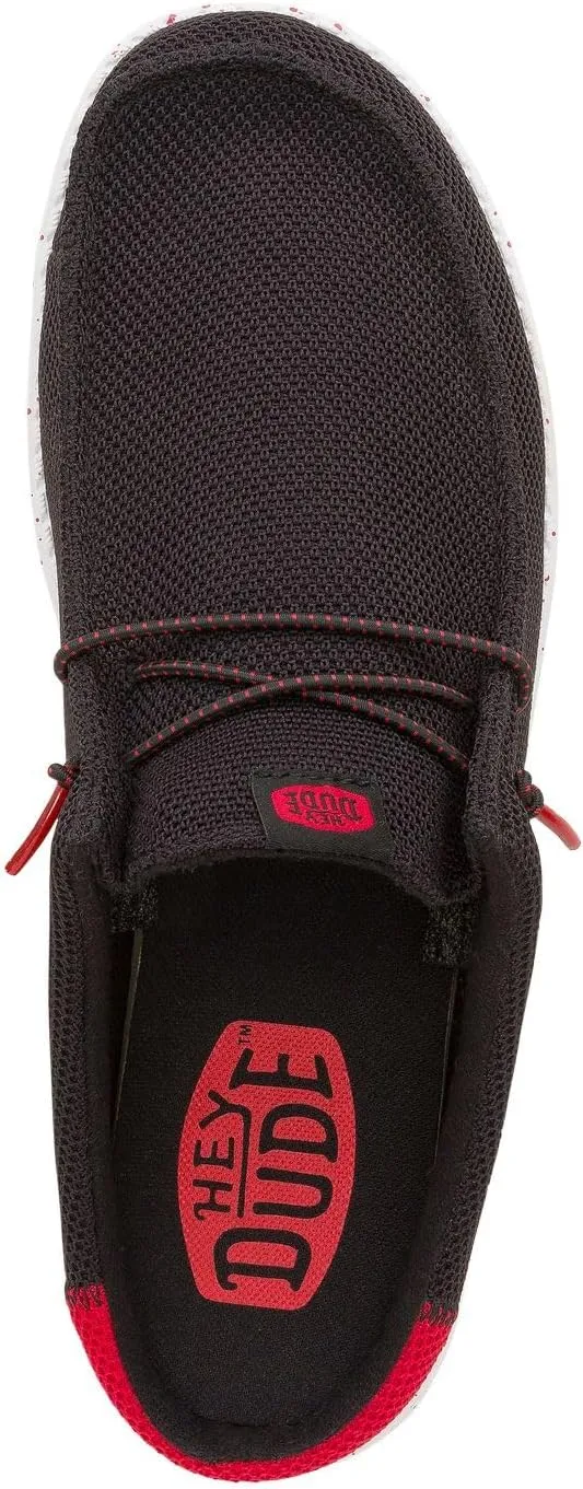 Hey Dude Men's Wally Slip Varsity, Mens Shoes, Men's Slip-on Loafers, Comfortable & Light-Weight