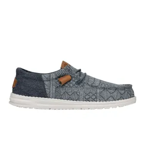 Hey Dude Wally Funk Batik Slip On (Men) - Navy