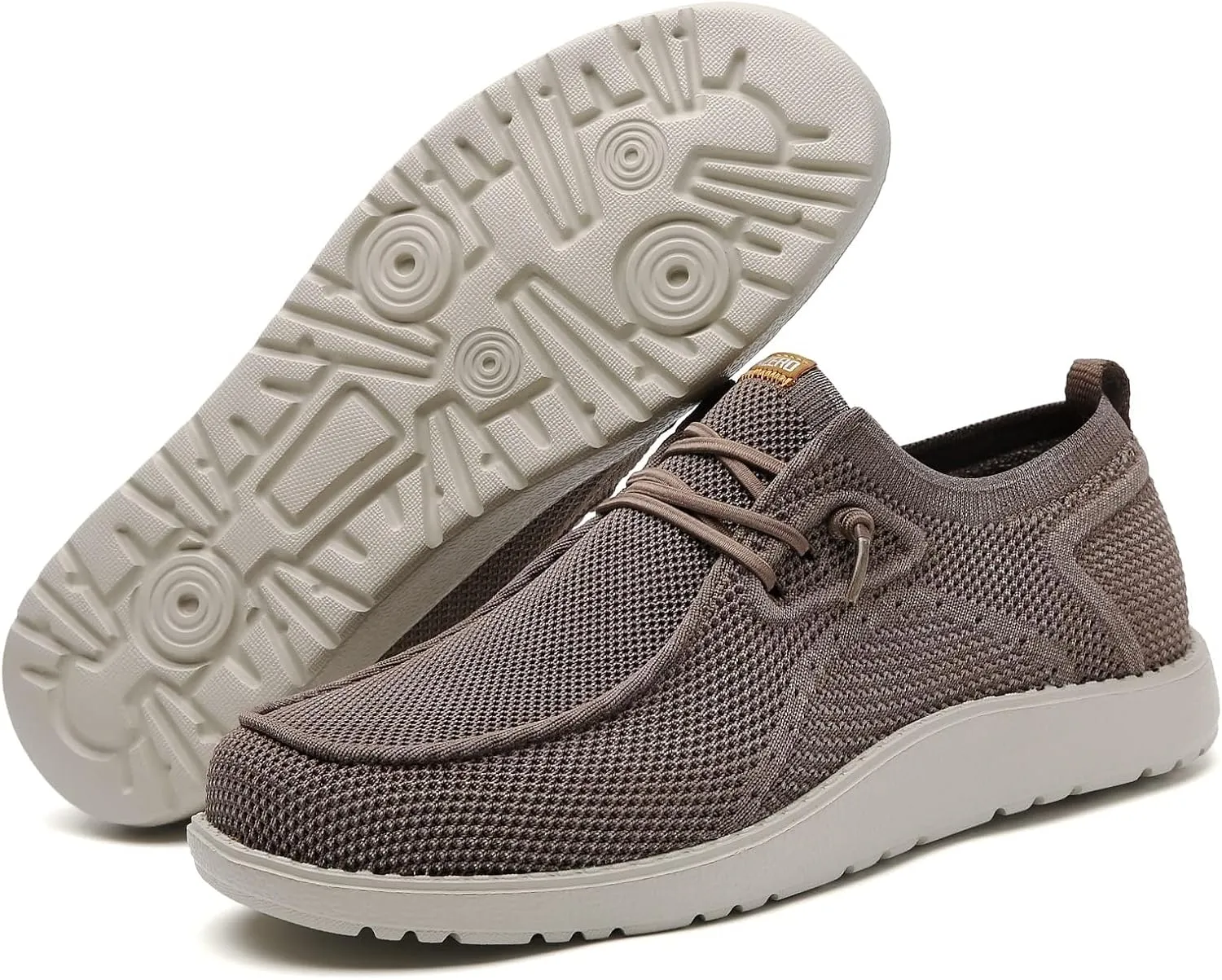 ITAZERO Men Extra Wide Shoes - 4E to 5E Wide Toe Box Shoes for Men XX Wide Width Swollen Feet - Men's Loafers & Slip-ons with Arch Support Insole for Plantar Fasciitis