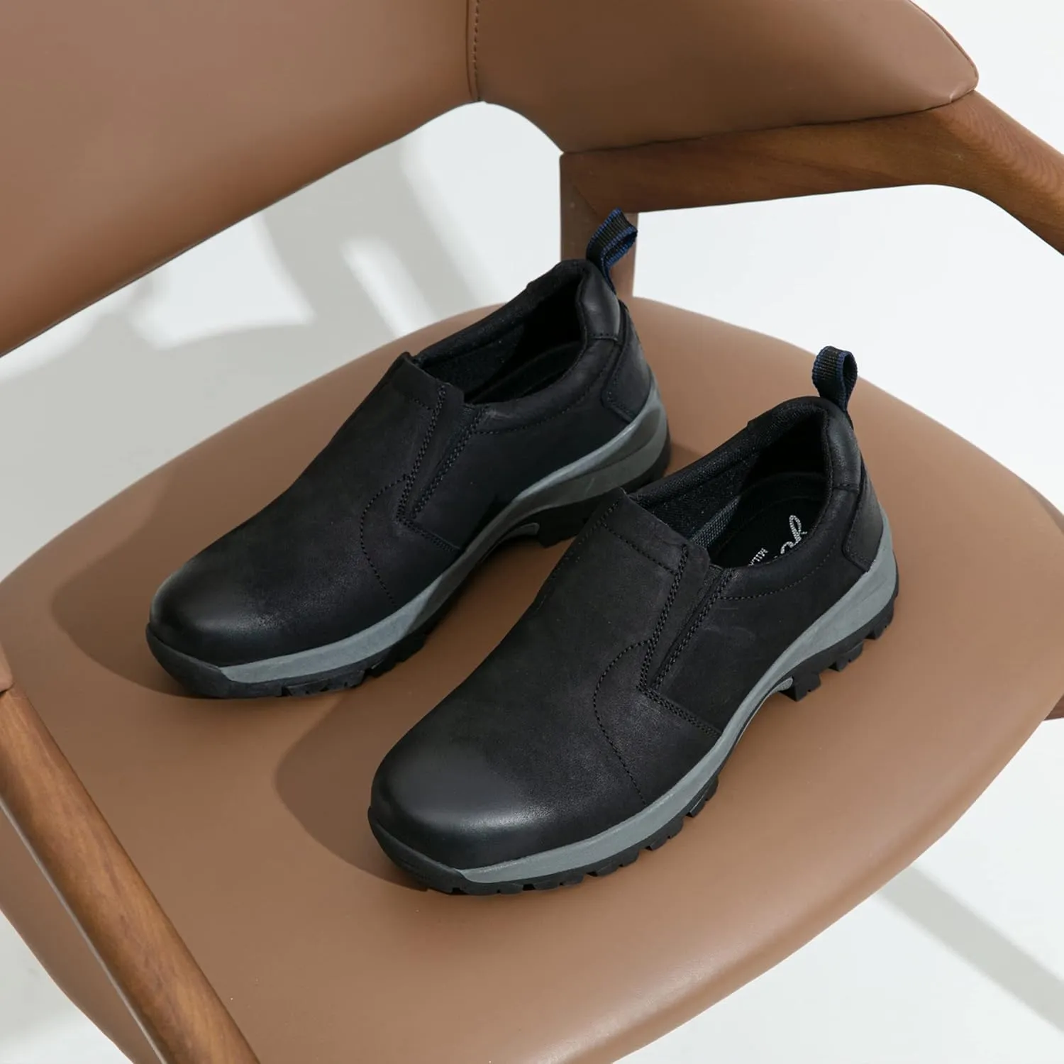 Jousen Loafers for Men Arch Support Comfortable Mens Slip On Shoes