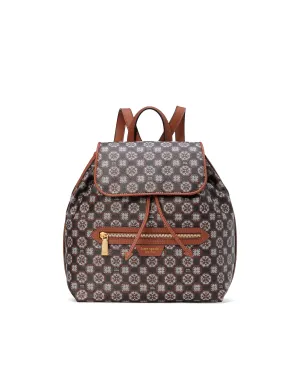 Kate Spade Women's Spade Flower Monogram Mia Flap Backpack