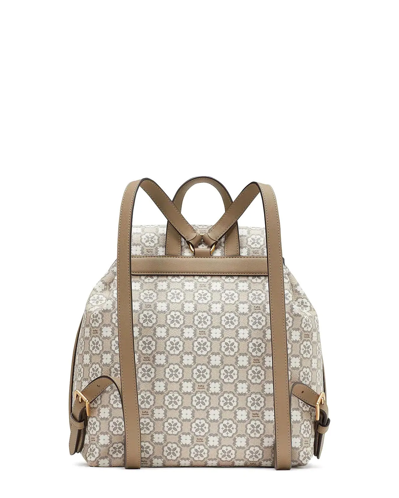 Kate Spade Women's Spade Flower Monogram Mia Flap Backpack