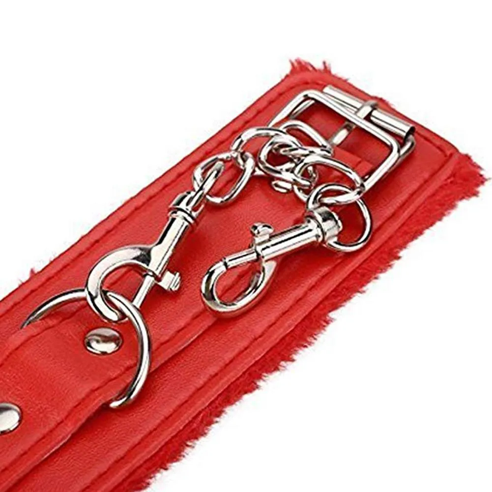 Kinky Wrist Restraints (Red)