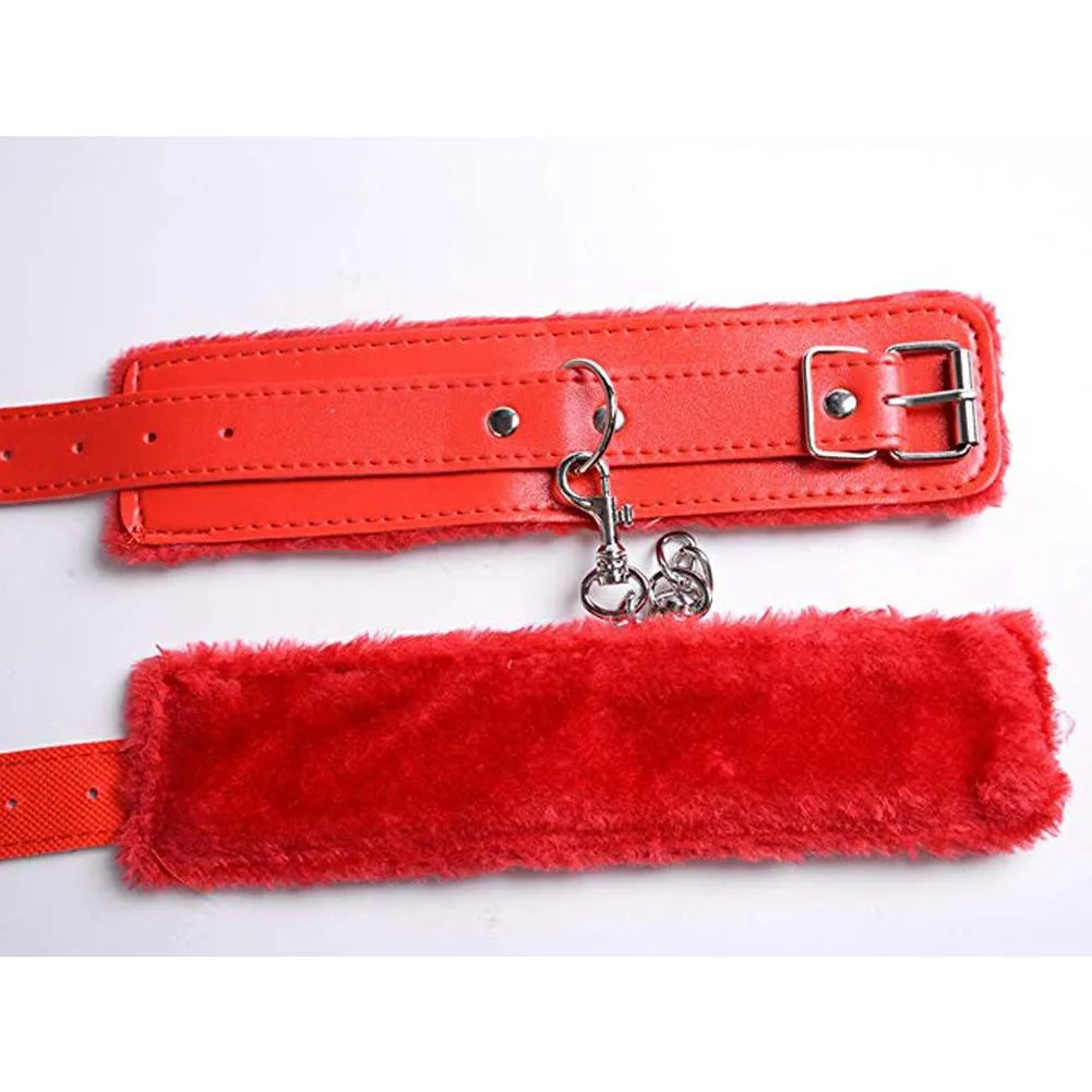 Kinky Wrist Restraints (Red)