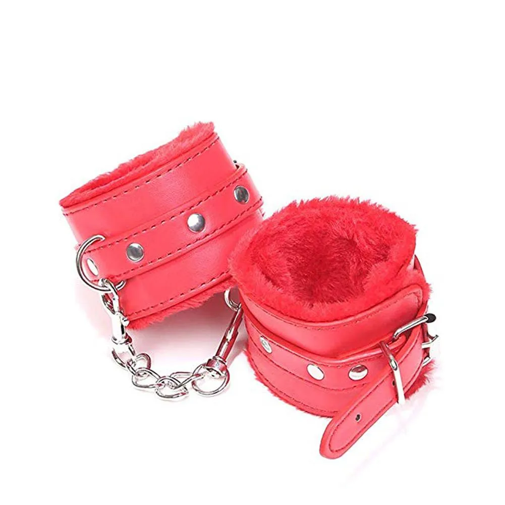 Kinky Wrist Restraints (Red)