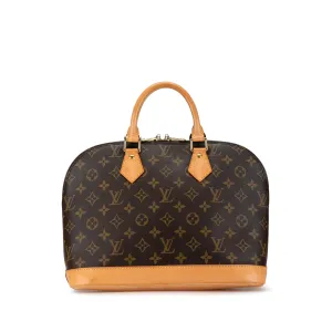 Louis Vuitton Alma PM Brown Monogram Canvas