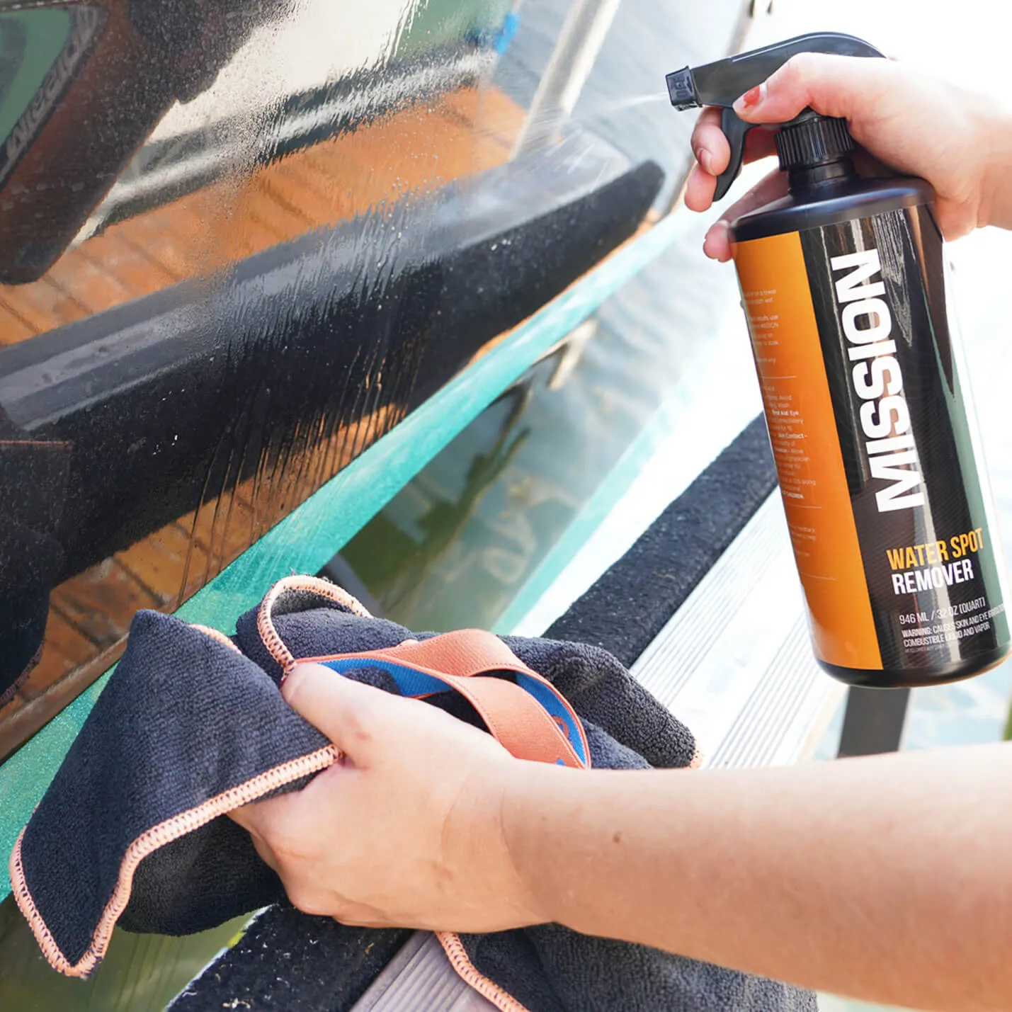 MISSION | Boat Cleaning Kit | Cleaning Supplies & Tote