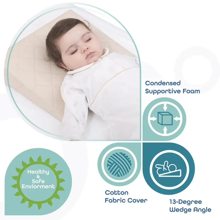 Moon Universal Crib Wedge (Beige)