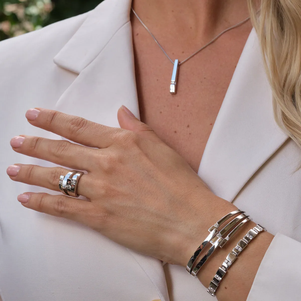 Orion Diamond Tennis Bracelet