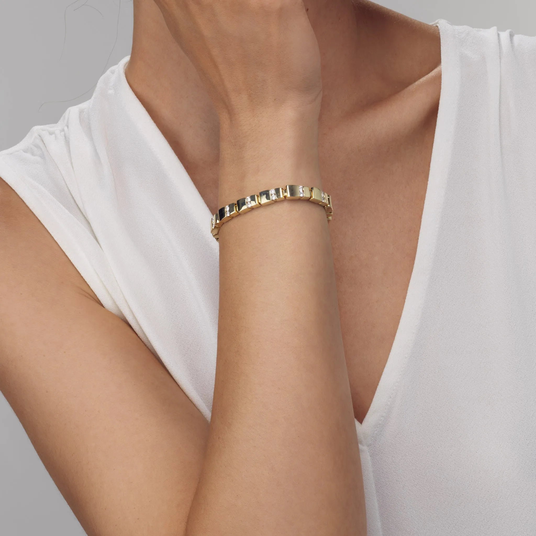 Orion Diamond Tennis Bracelet