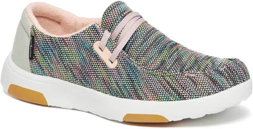 OrthoComfoot Women's Orthopedic Casual Shoes, Arch Support Lace up Driving Sneakers for Outdoor Indoor, Slip Resistant Walking Sneakers for Foot and Heel Pain Relief