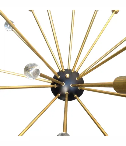 PAIR OF SPUTNIK LIGHTS