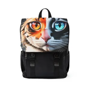 Ragamuffin Cat Digital Animal Art Steve King Artistry Cat Splashed with vivid colors