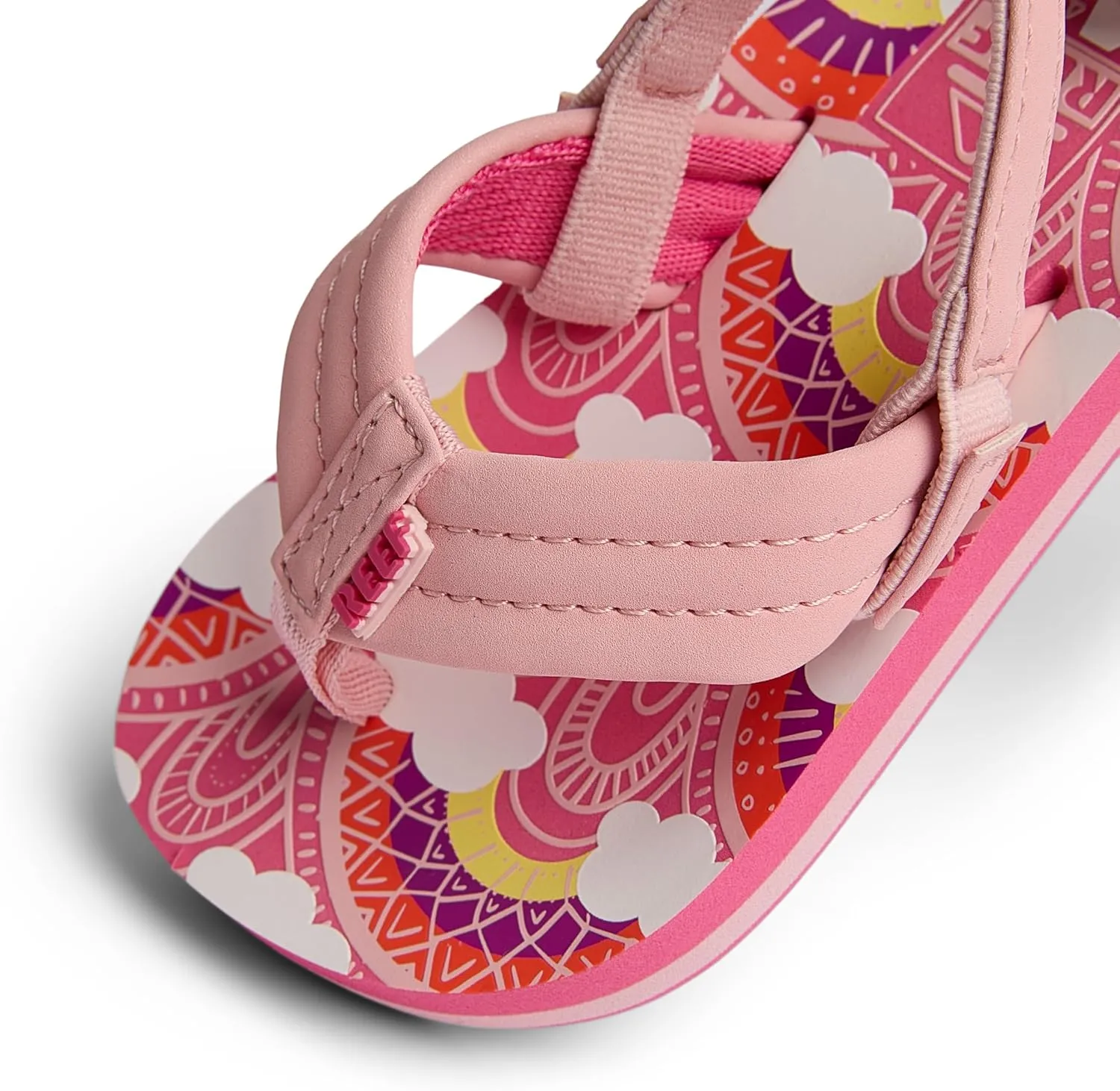 REEF Little Ahi Unisex-Child Beach Flip Flop, Soft Cushion Footbed, Water Friendly, Backstrap
