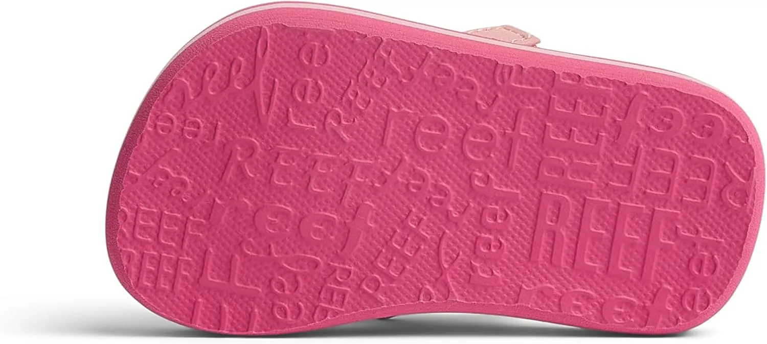REEF Little Ahi Unisex-Child Beach Flip Flop, Soft Cushion Footbed, Water Friendly, Backstrap