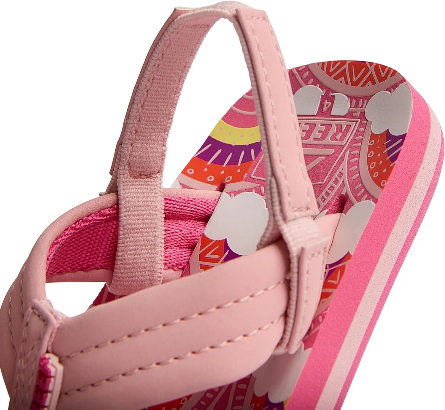REEF Little Ahi Unisex-Child Beach Flip Flop, Soft Cushion Footbed, Water Friendly, Backstrap