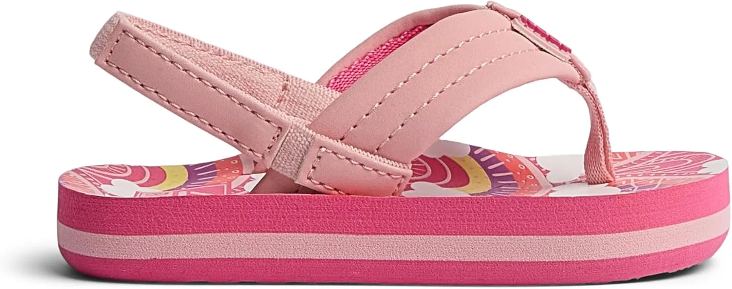 REEF Little Ahi Unisex-Child Beach Flip Flop, Soft Cushion Footbed, Water Friendly, Backstrap