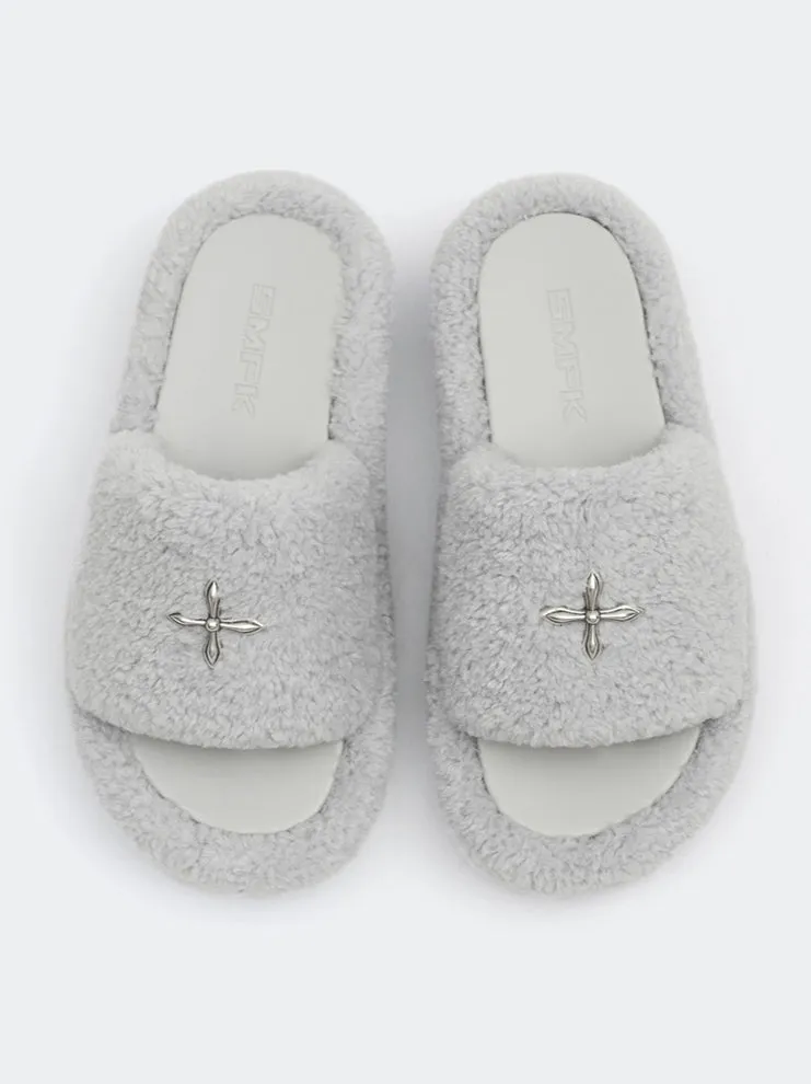 SMFK Compass Woolly Classic Furry Women Slippers