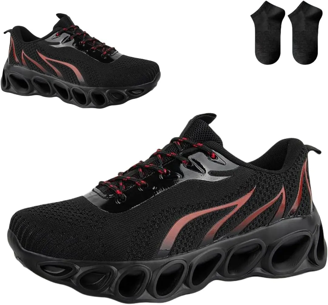 Softsfeel Women's Relieve Perfect Walking Shoes,Mens Orthopedic Comfortable Sneakers,Anti Slip Shock Absorption Walking Shoes