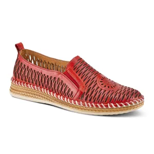 Spring Step Newday Slip On (Women) - Red